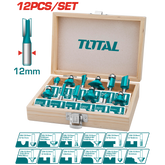 Set frese per legno  gambo 12mm